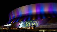   CBS Super Bowl XLVII Broadcast Park